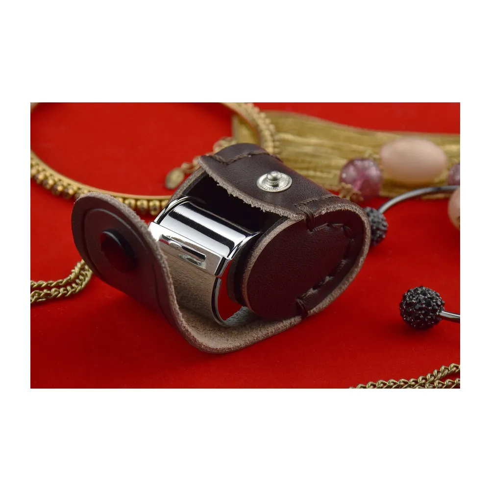 10 x 21mm Glass Magnifying  Loupe Magnifier Jeweler Eye Jewelry Pocket Loop Case