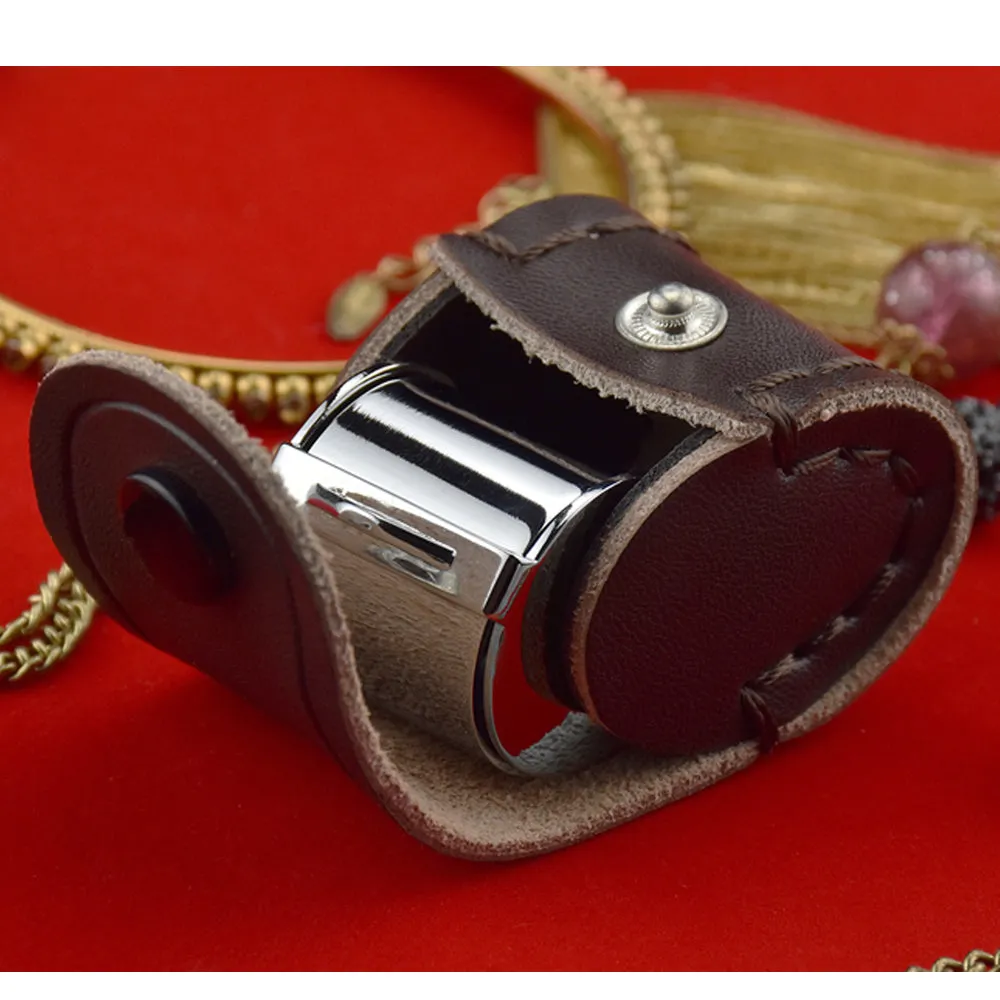 10 x 21mm Glass Magnifying  Loupe Magnifier Jeweler Eye Jewelry Pocket Loop Case