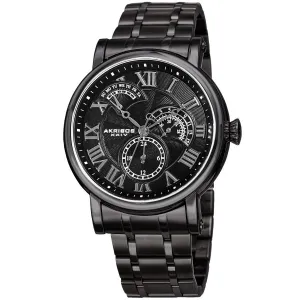 Akribos Xxiv Black Dial Men's Watch AK1001BK