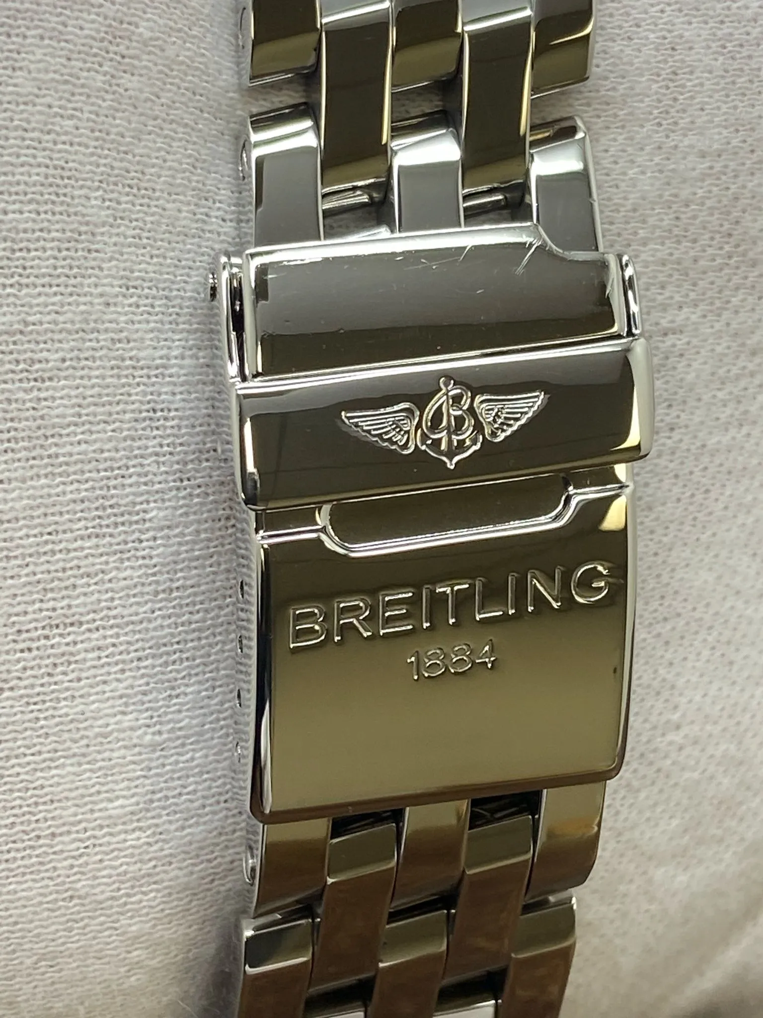 Breitling Crosswind UTC 44mm A44355 White Dial Automatic Men's Watch