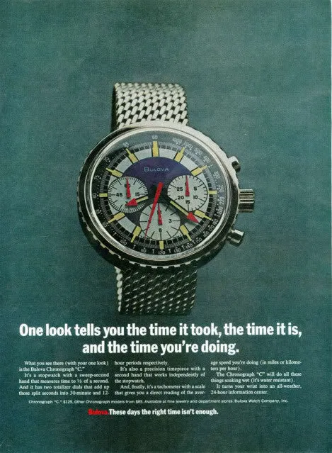 Bulova Chronograph C - "Stars & Stripes"