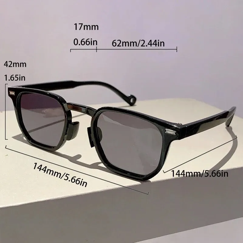 “Cool & Vintage” Retro Round Frame Sunglasses