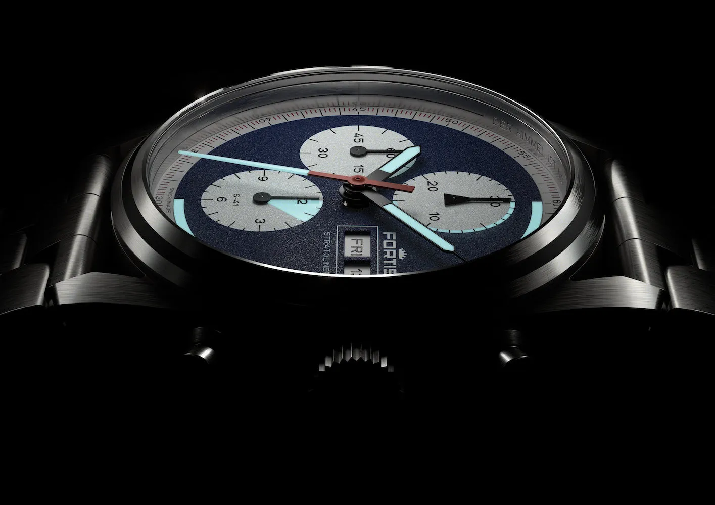 FOR Watch Stratoliner Blue Japan Bracelet