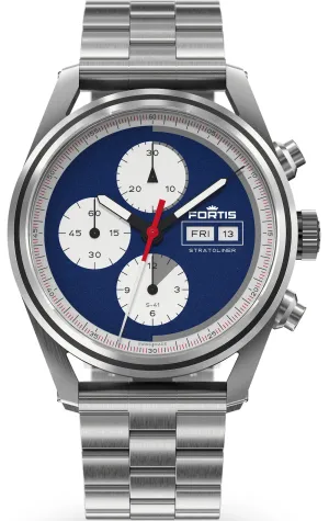 FOR Watch Stratoliner Blue Japan Bracelet