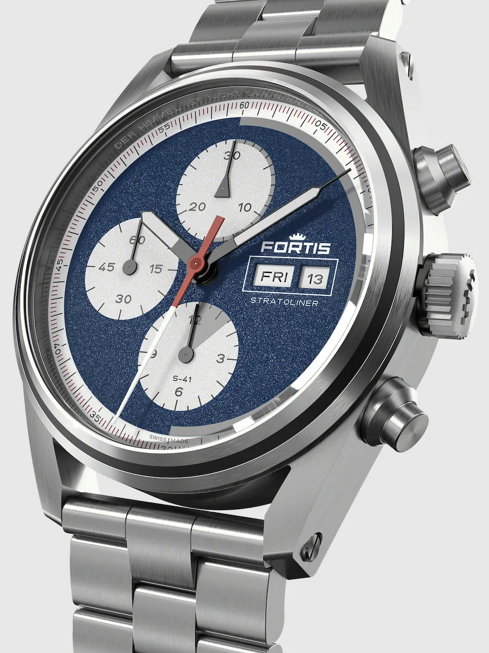 FOR Watch Stratoliner Blue Japan Bracelet