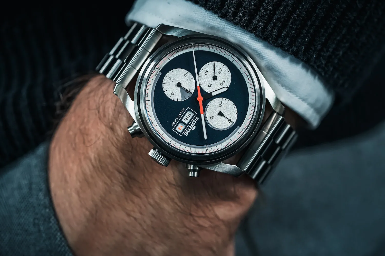 FOR Watch Stratoliner Blue Japan Bracelet