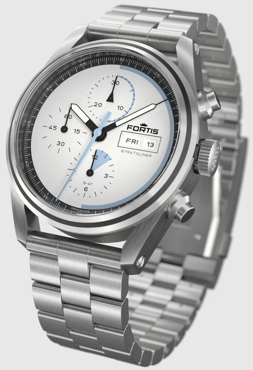 FOR Watch Stratoliner White Dust Bracelet