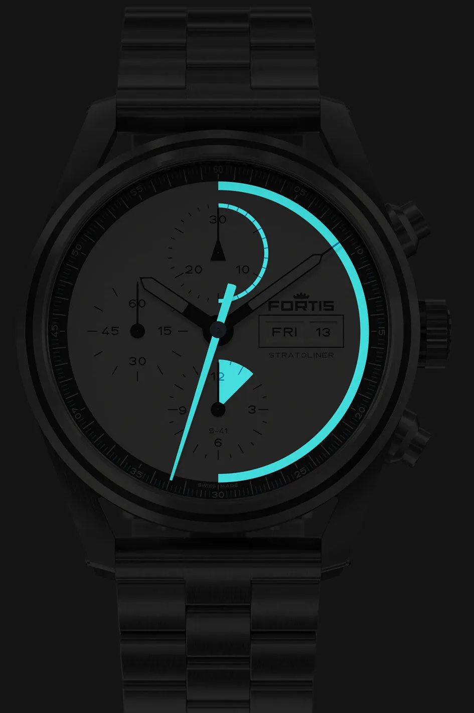 FOR Watch Stratoliner White Dust Bracelet