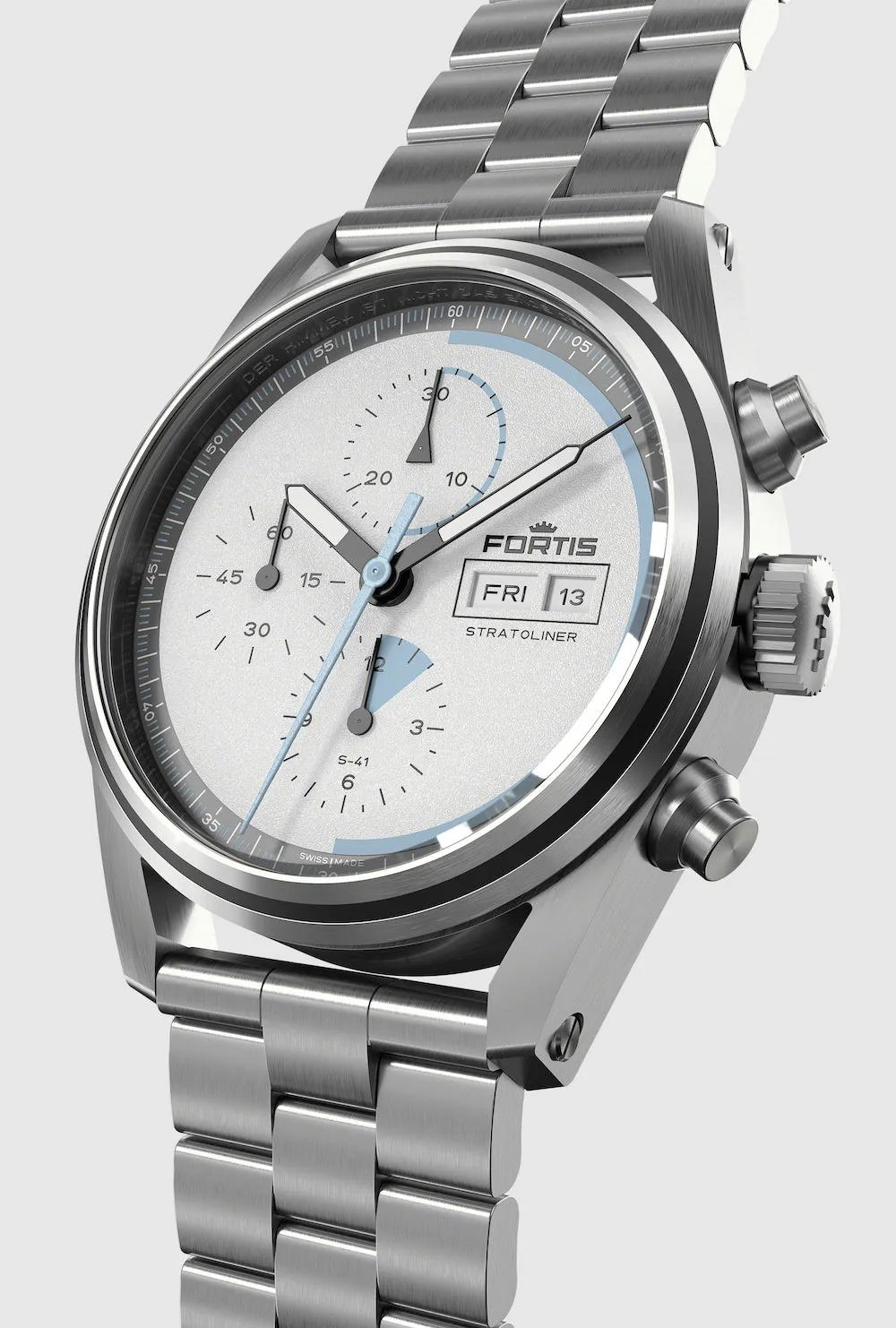 FOR Watch Stratoliner White Dust Bracelet