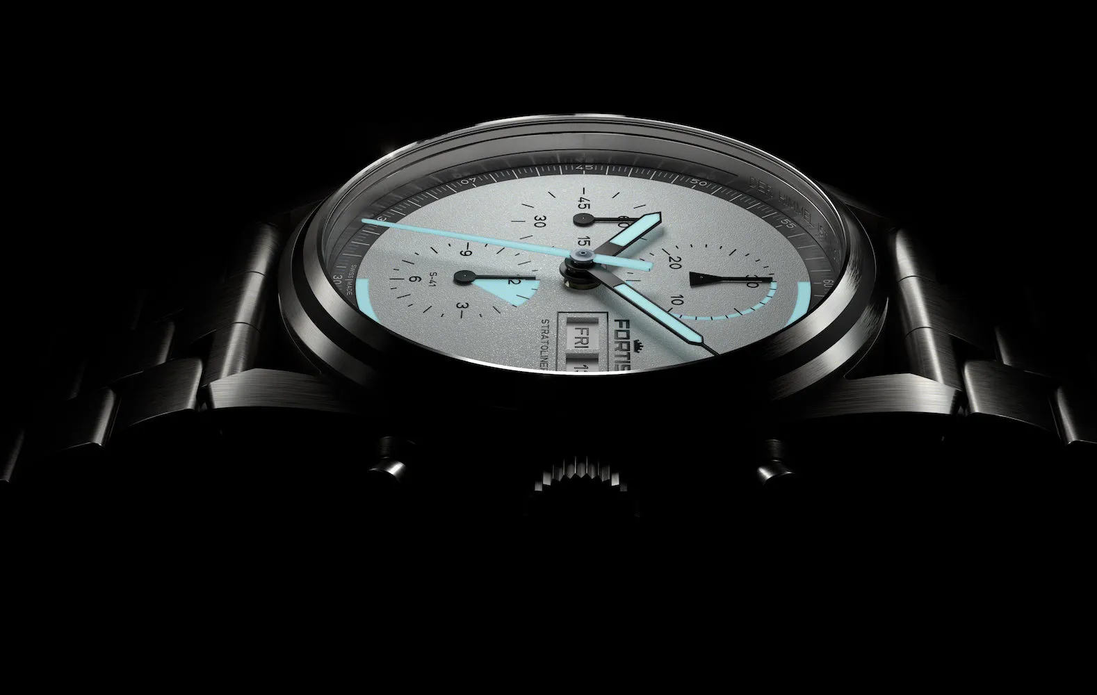 FOR Watch Stratoliner White Dust Bracelet