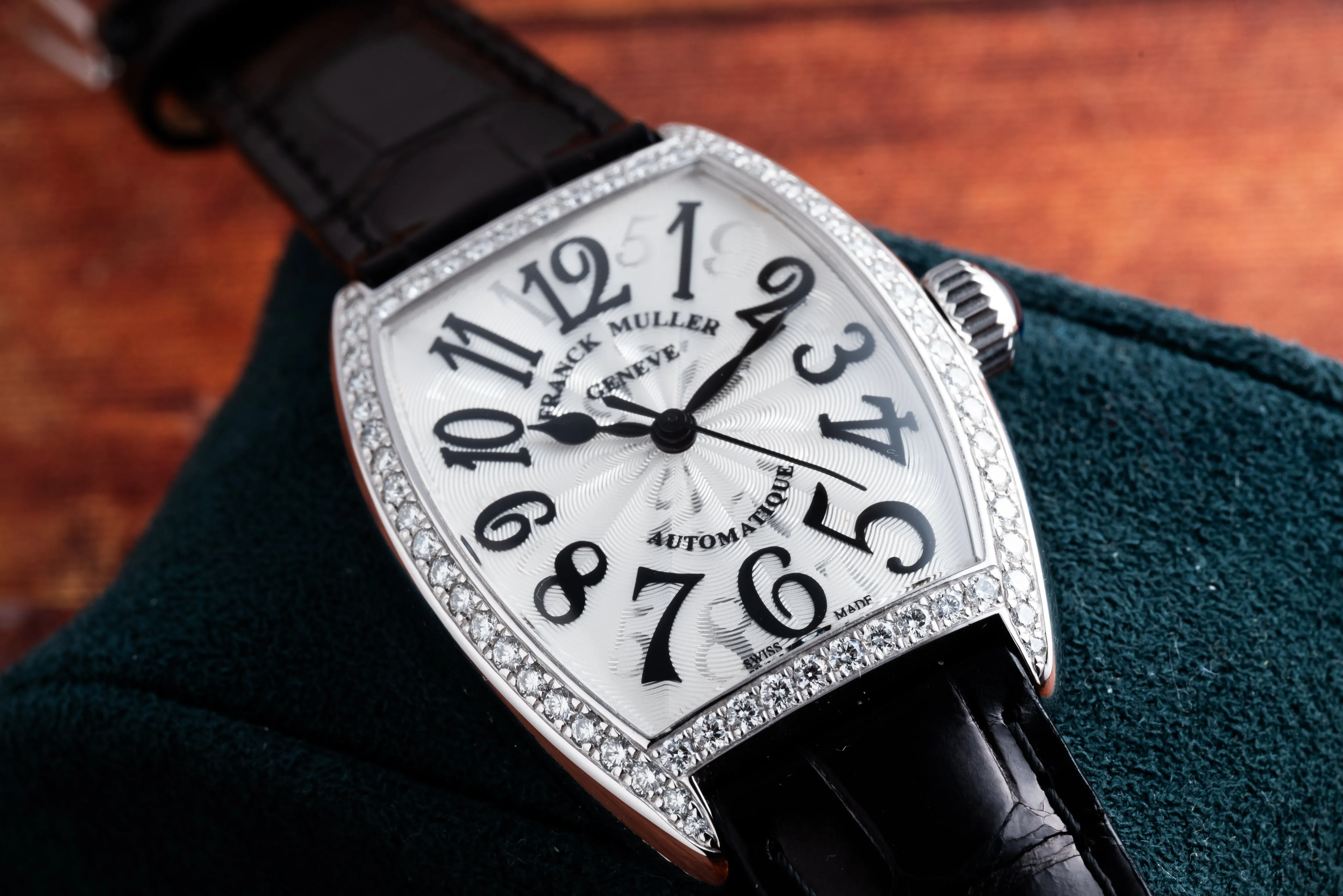 Franck Muller Cintree Curvex Diamonds
