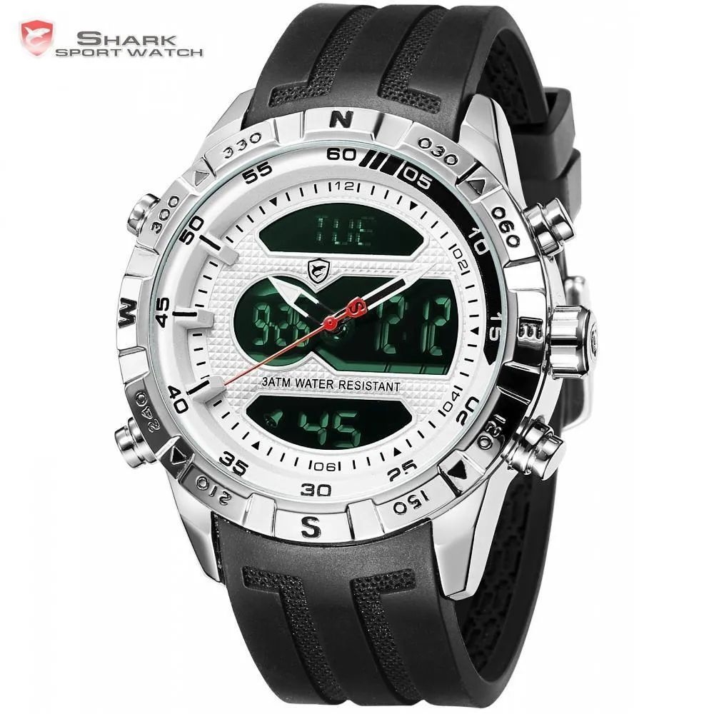 HOOKTOOTH Shark Sport watch Silver/White SW 595/598