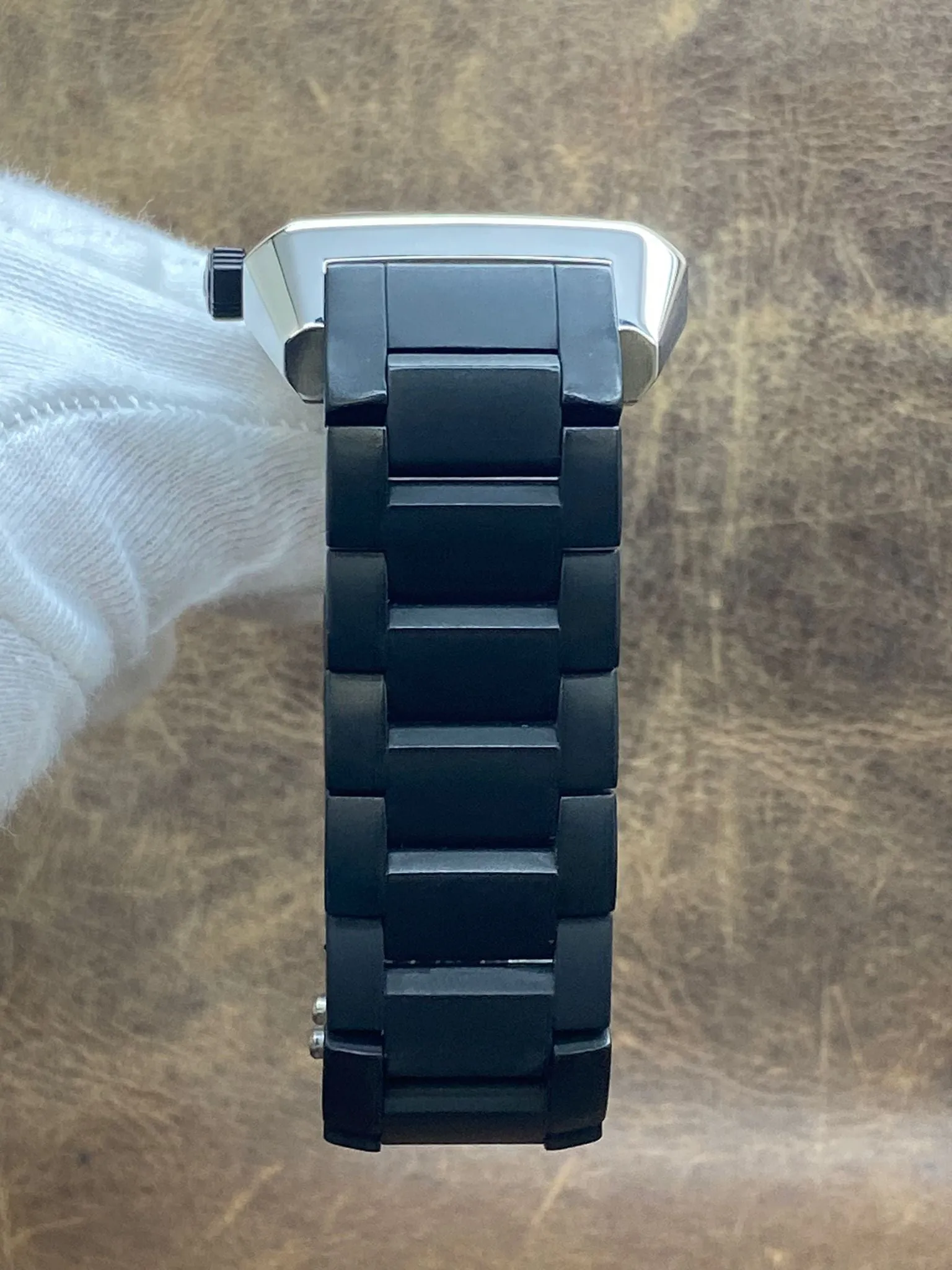 Jaeger-Lecoultre Reverso Squadra Hometime 230.8.77 Black Dial Automatic Men's Watch