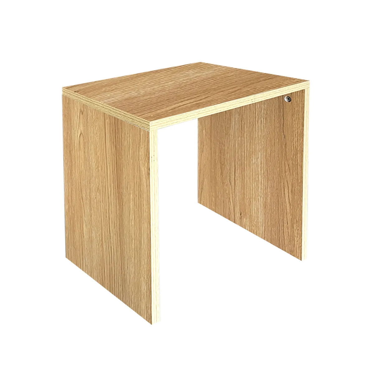 Kawachi LIght Weight Wooden Sofa/Bed Side Nightstane End Table Coffee/Snacks/Centre/Laptop Table KW106-Beige