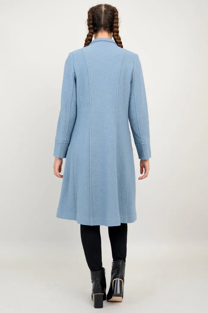 Longford Coat, Ocean, Wool