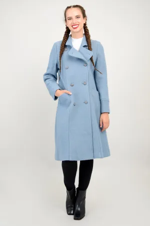 Longford Coat, Ocean, Wool