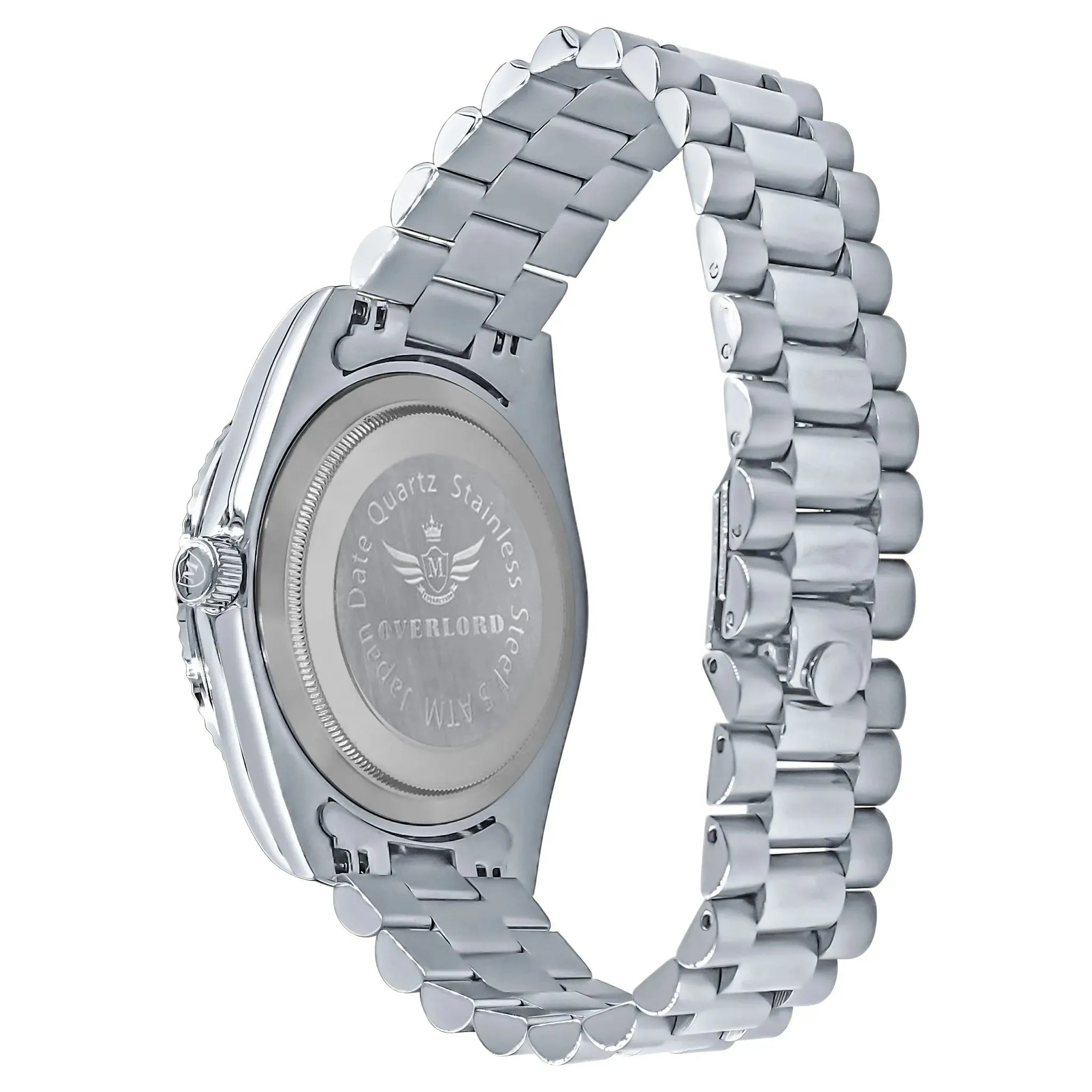 LUXURIOUS HIP HOP METALLIC TIMEPIECE