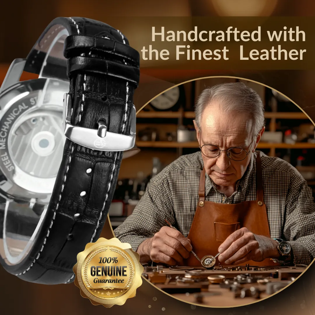 Luxury Tourbillon Automatic Mechanical Watch