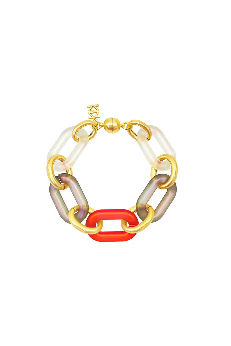 Resin Link Bracelet