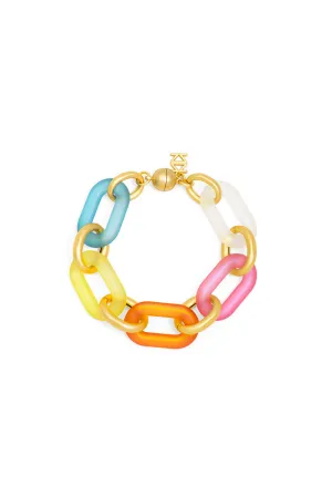 Resin Link Bracelet