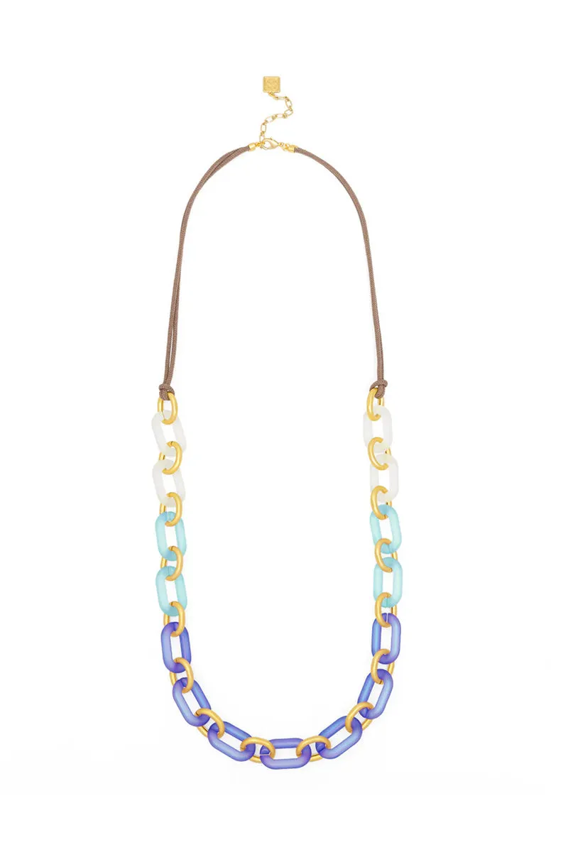 Resin Link Long Necklace