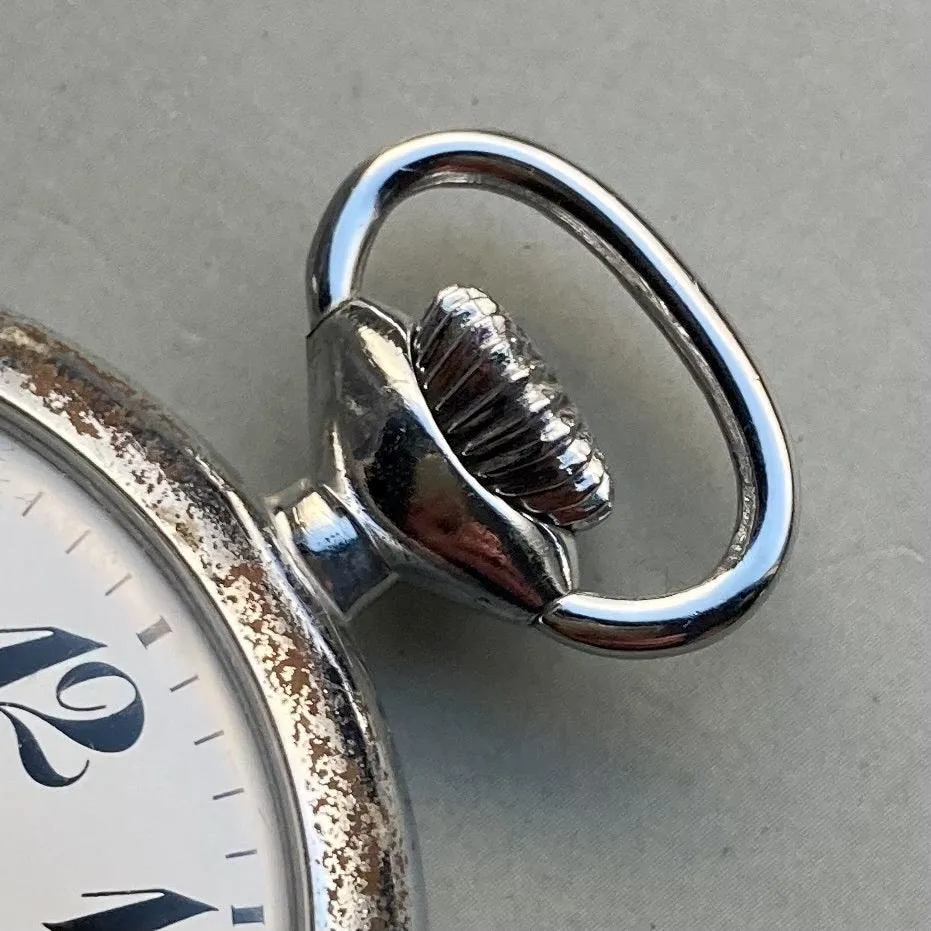 Seiko Pocket Watch Railway Antique 1963 JNR Kansai 49mm