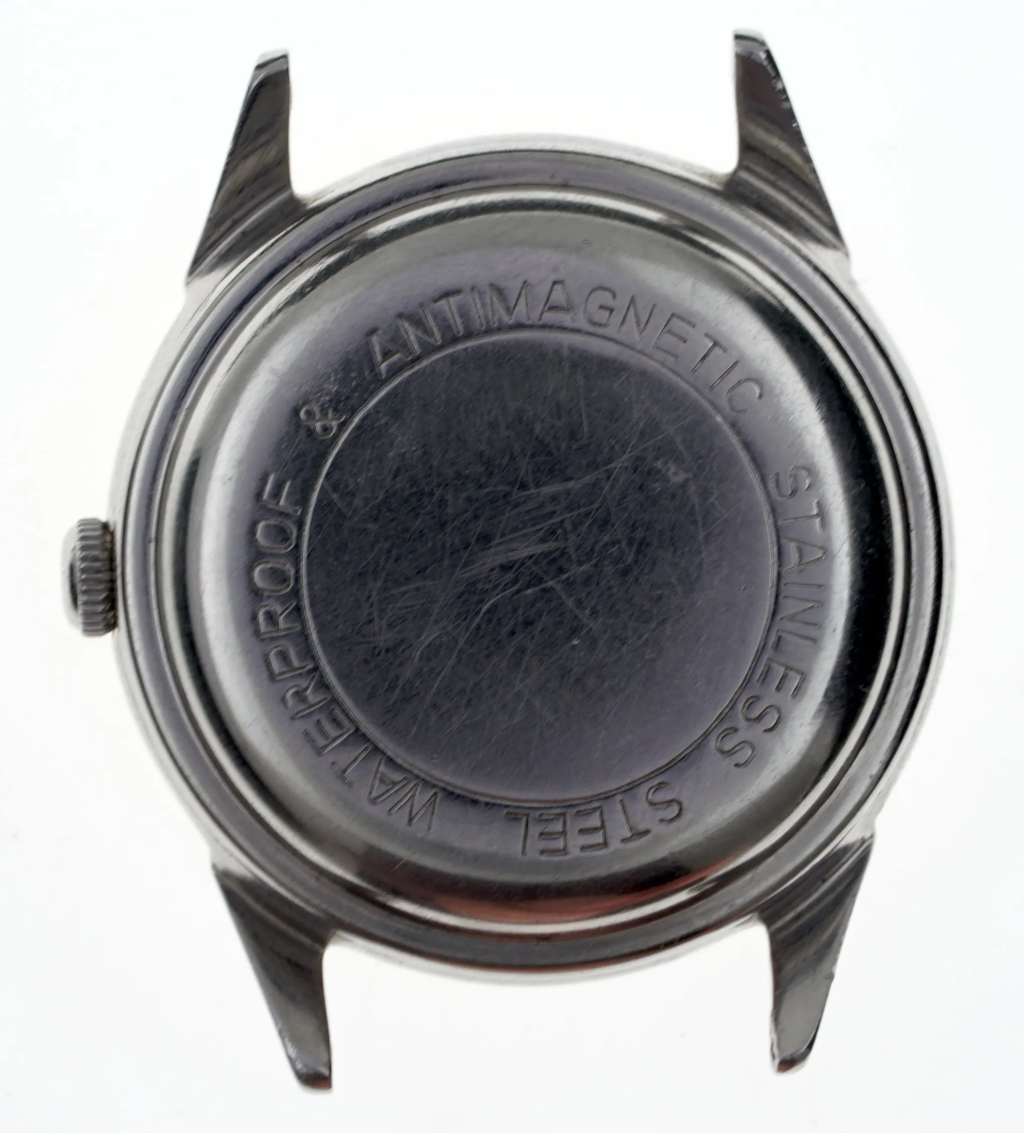 SMITHS IMPERIAL AUTOMATIC STAINLESS STEEL 25 JEWEL ENGLISH WRISTWATCH UNSERVICED