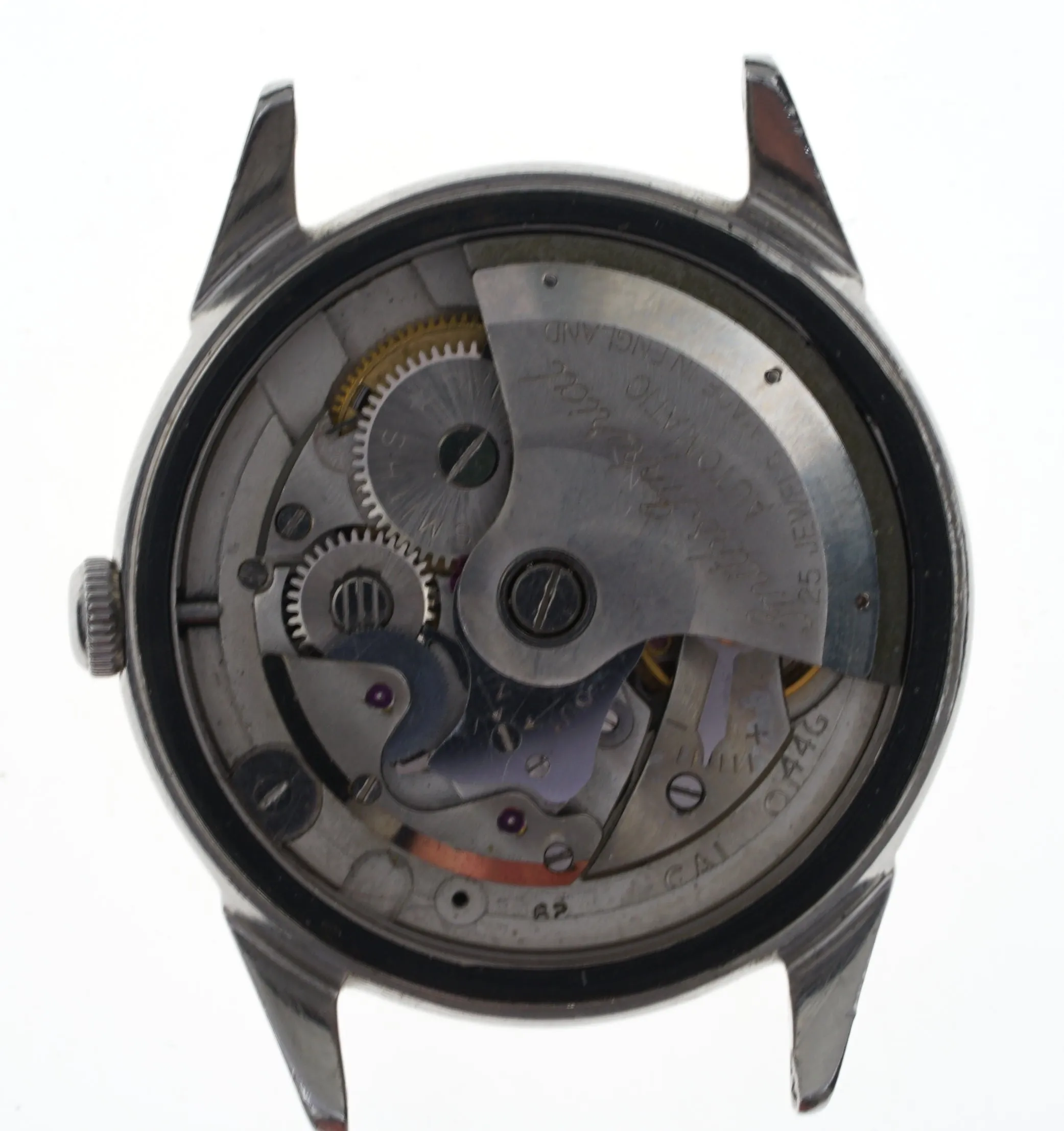 SMITHS IMPERIAL AUTOMATIC STAINLESS STEEL 25 JEWEL ENGLISH WRISTWATCH UNSERVICED
