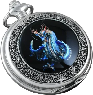 VIGOROSO Pocket Watches for Men Cool Watch Dragon Gifts for Men/Women/Boys/Girls Year of Dragon Boy Gift Ideas